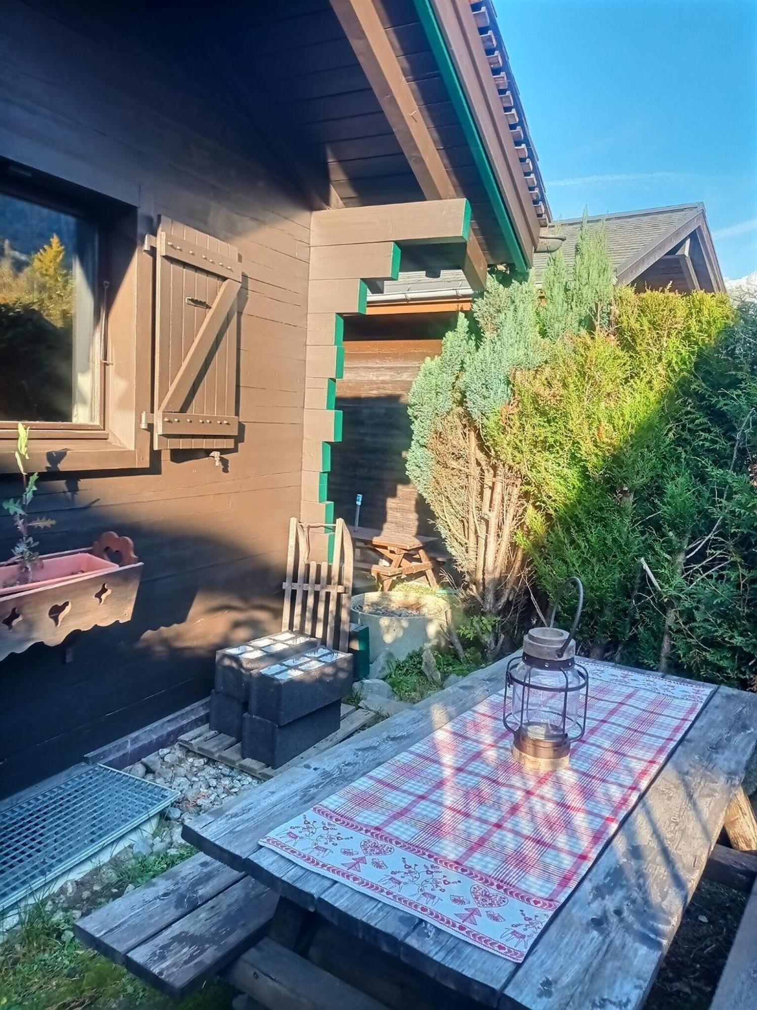 Chalet Cosy Petite T3, Jardin, Terrasse, Parking. Chamonix Mont-blanc. Les Houches